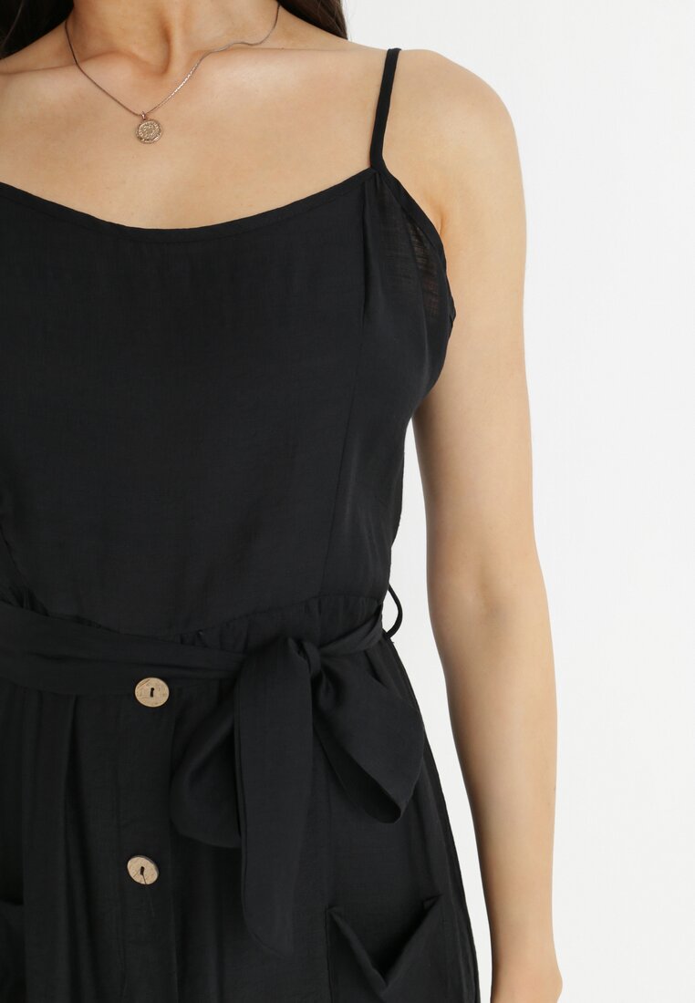 Czarna Sukienka Sharthe