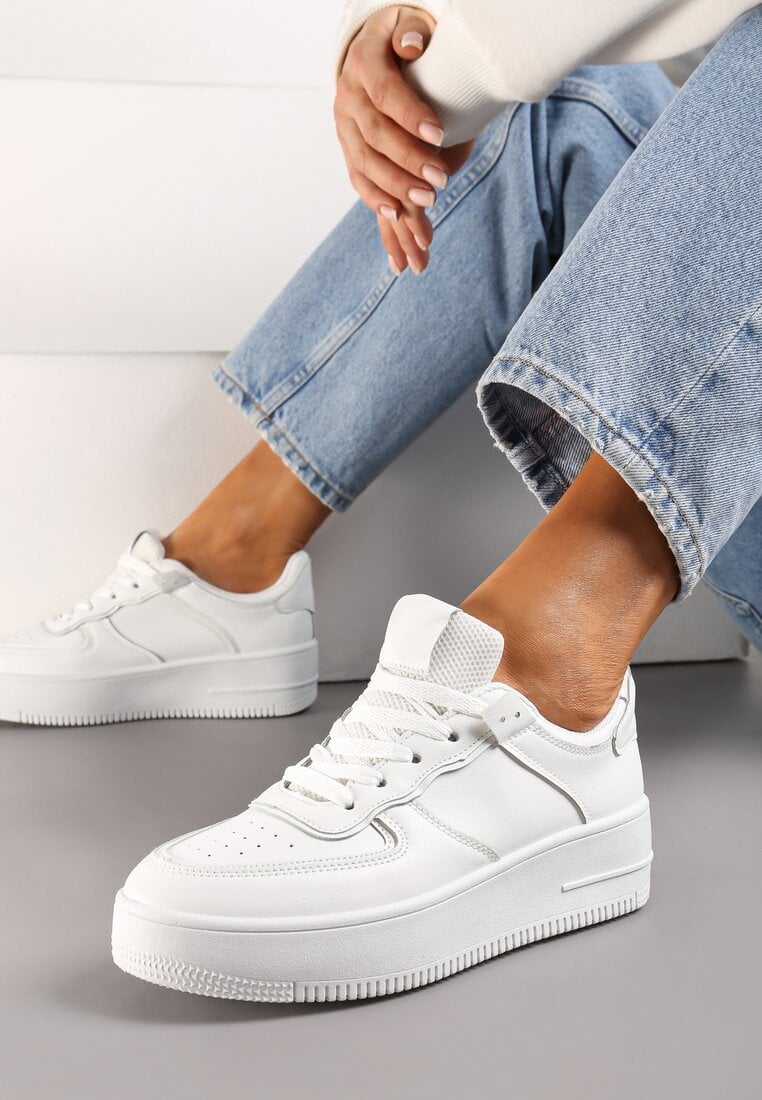 Białe Sneakersy Nomky