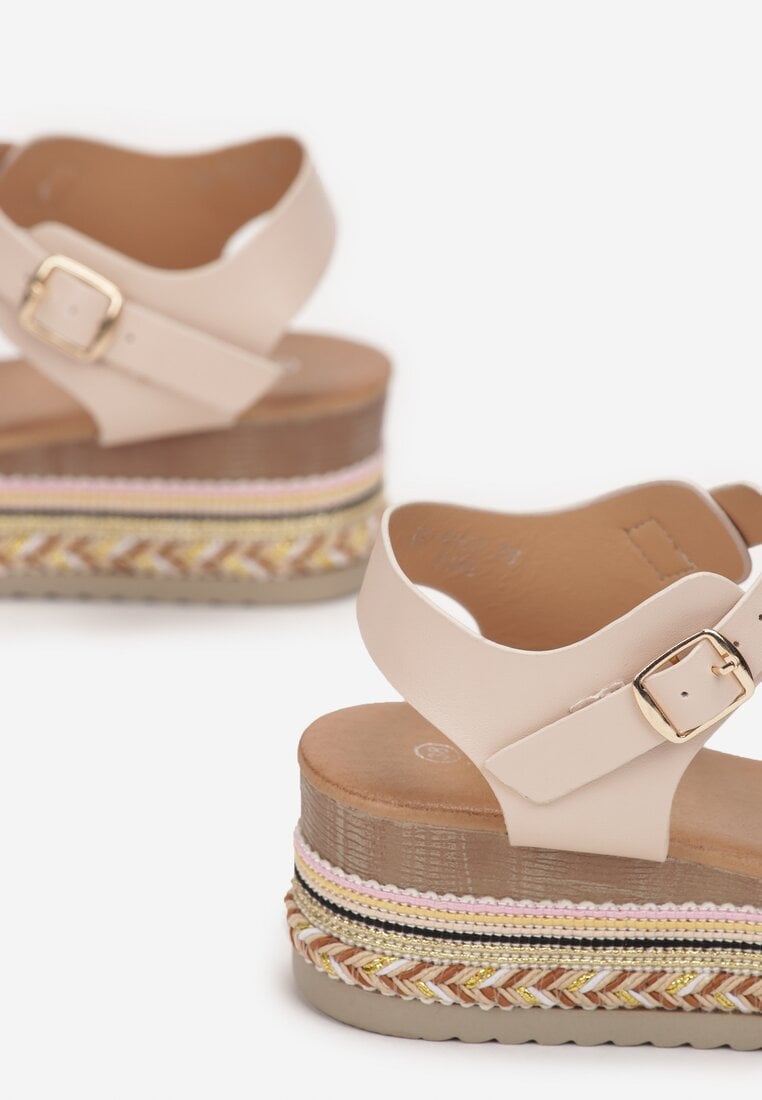 Beżowe Sandały Meepey