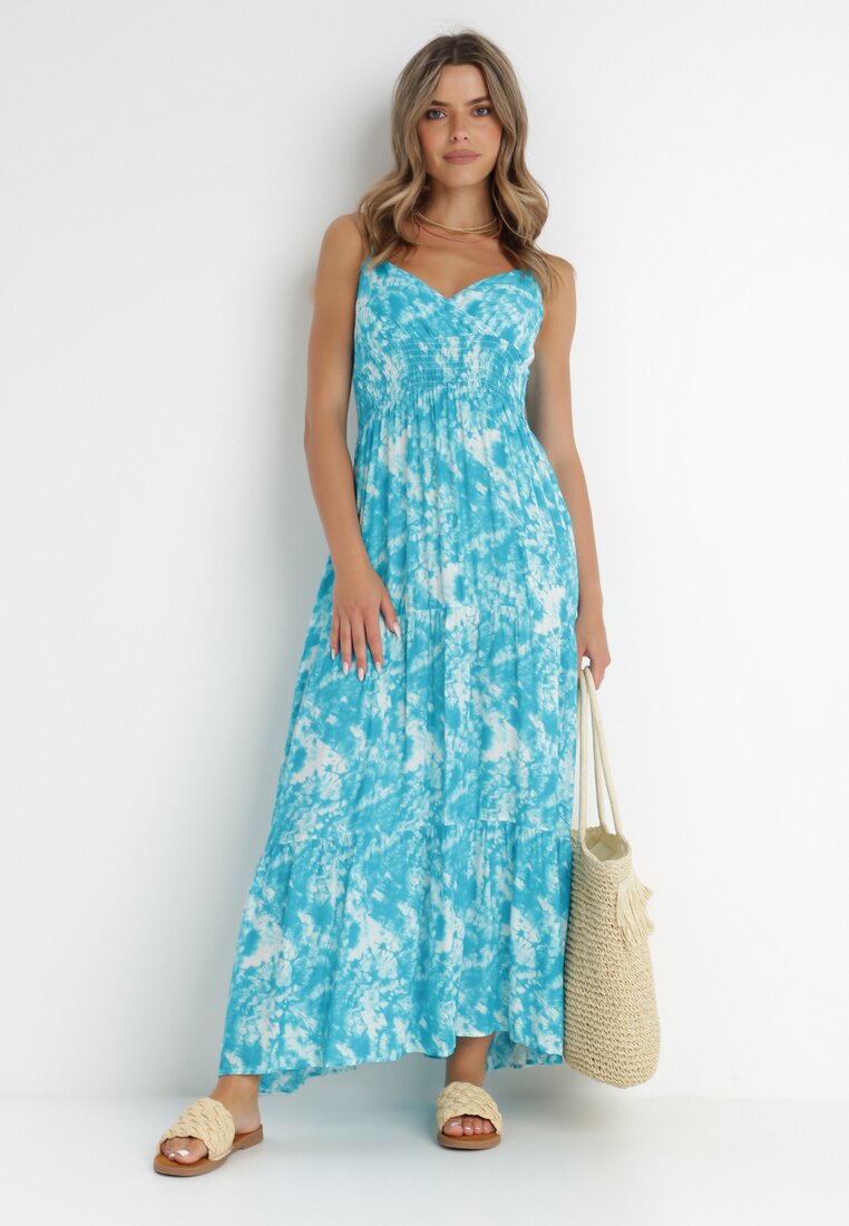 Niebieska Sukienka Nisly