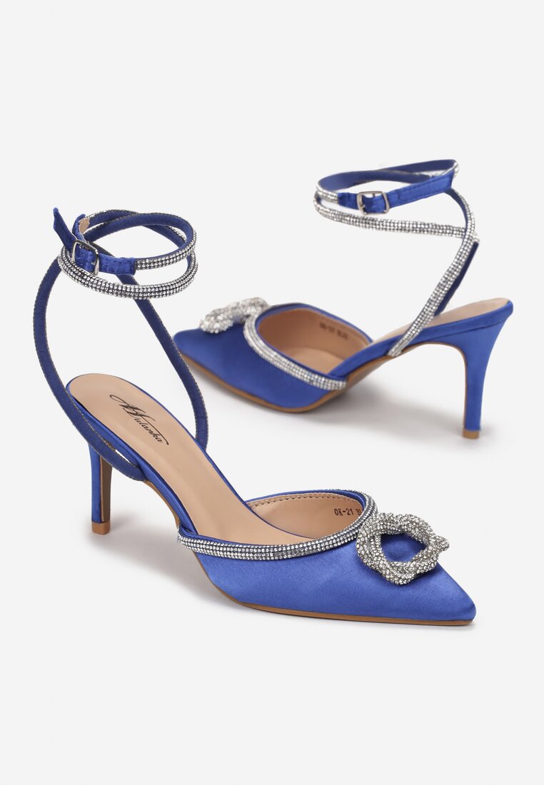 Niebieskie Sandały Andrare