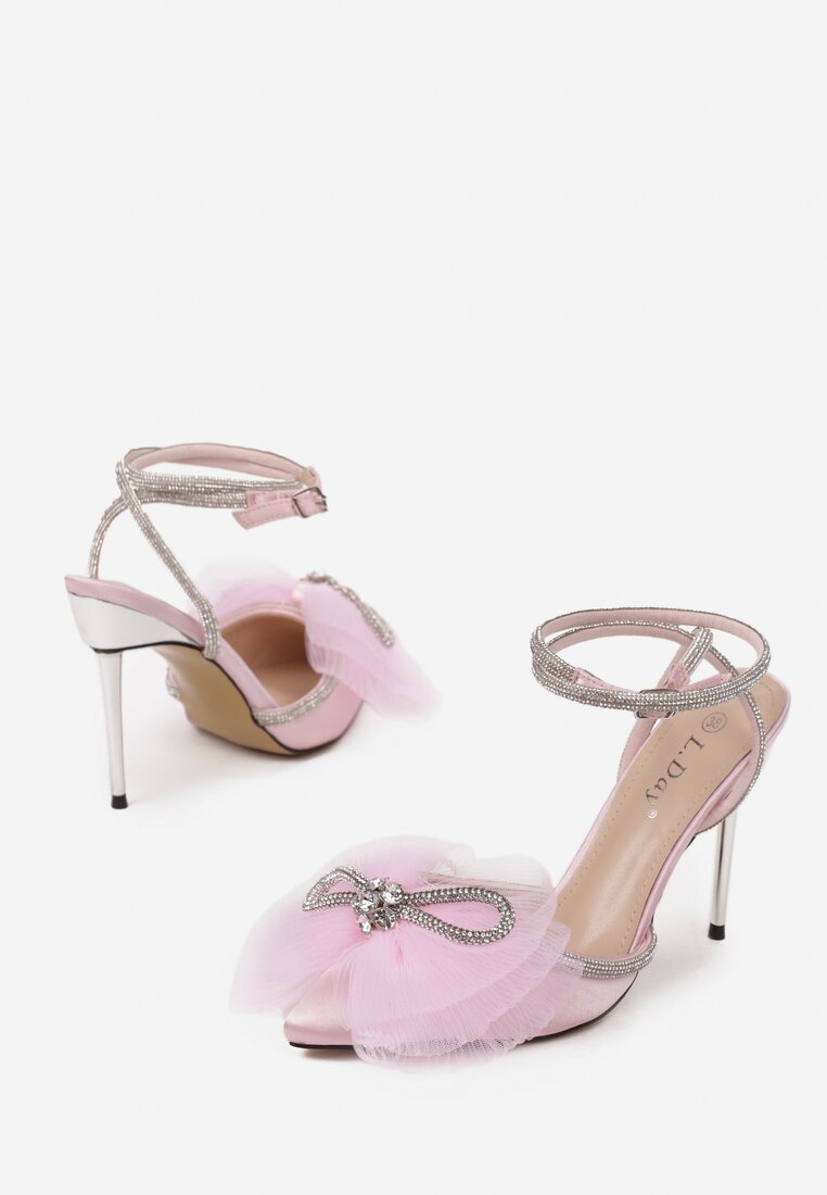 Różowe Sandały Tristen