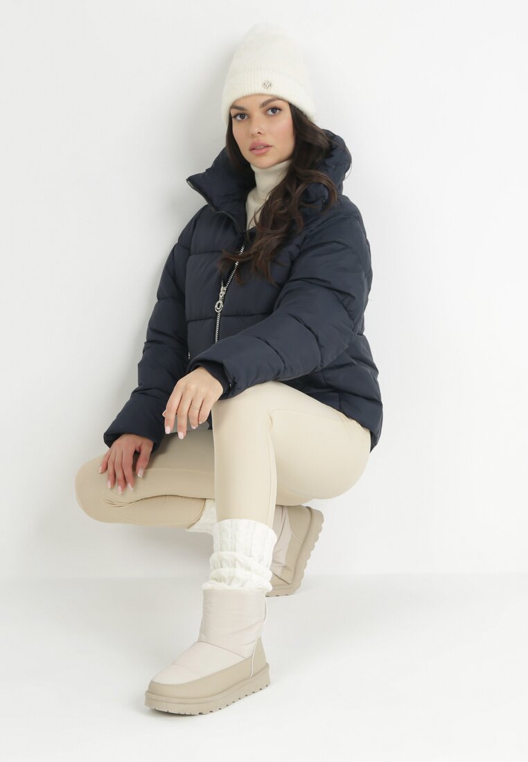 Tengerész kék Dzseki