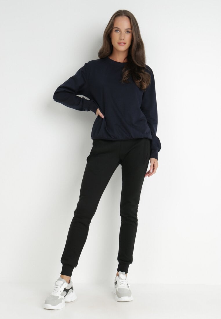 Granatowa Bluza Voeum