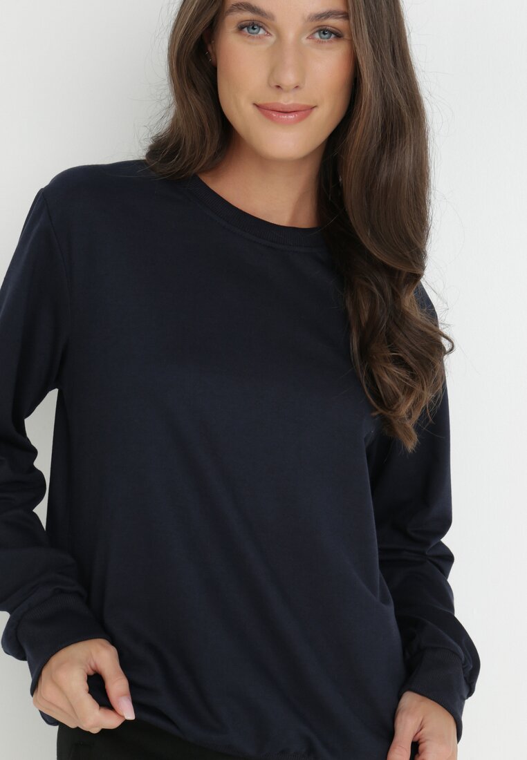 Granatowa Bluza Voeum