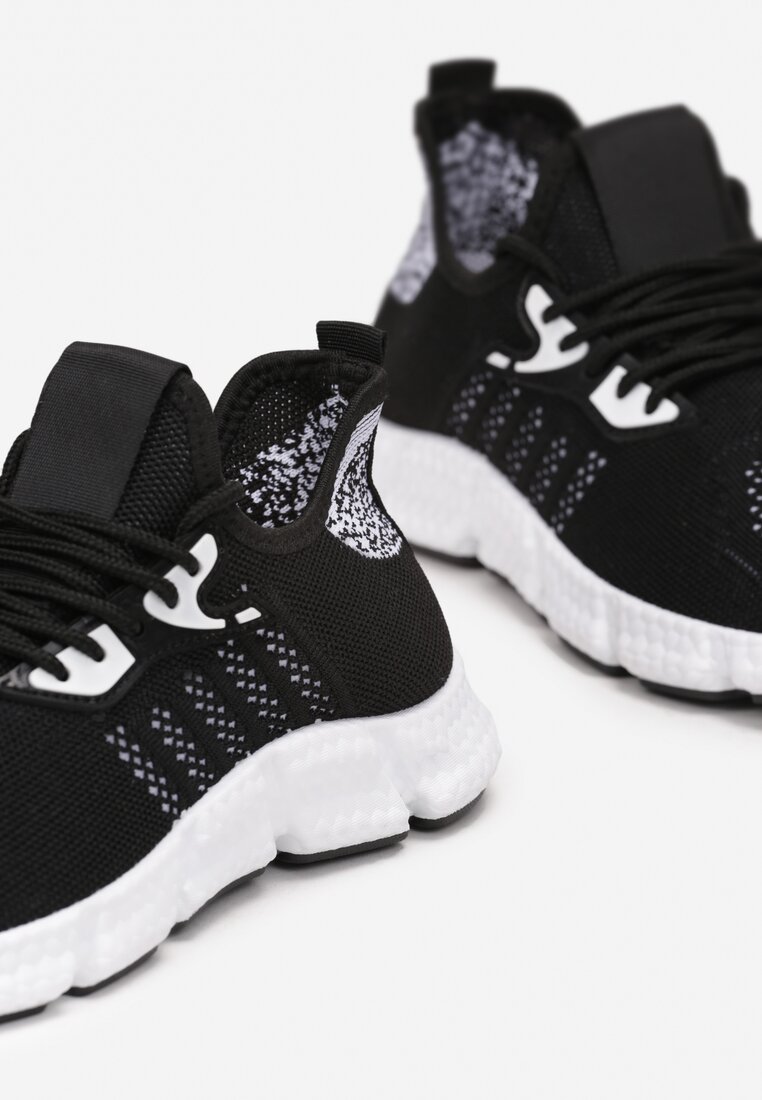 Czarne Buty Sportowe Milonia