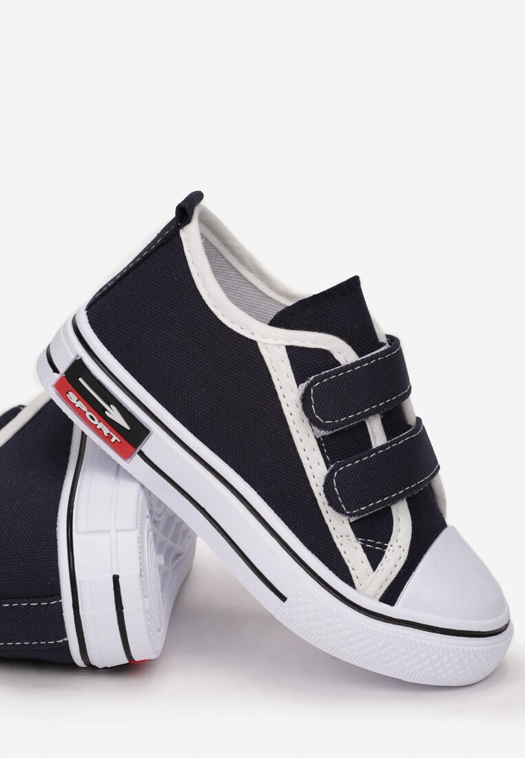 Granatowe Trampki Kuniss