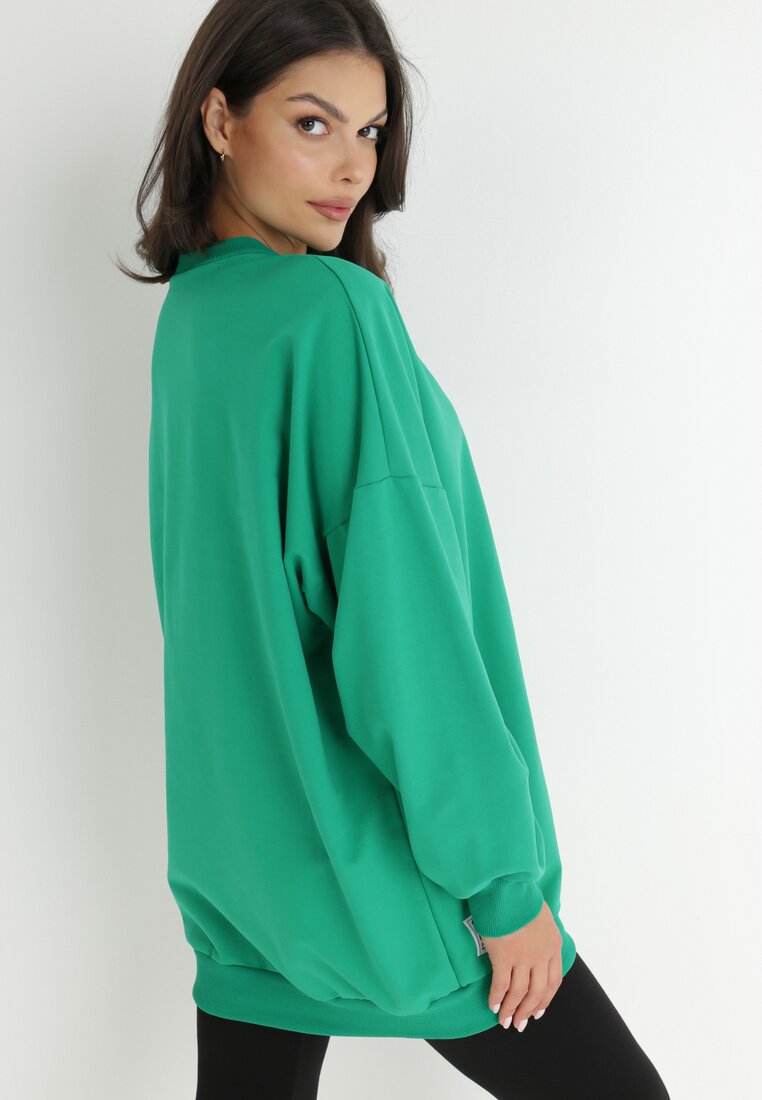 Zielona Bluza Oversize Penae