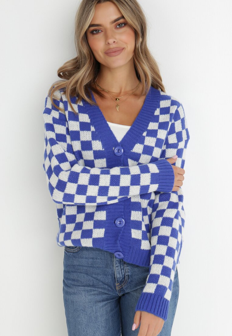 Cardigan Albastru
