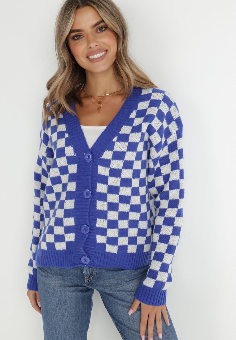 Cardigan Albastru