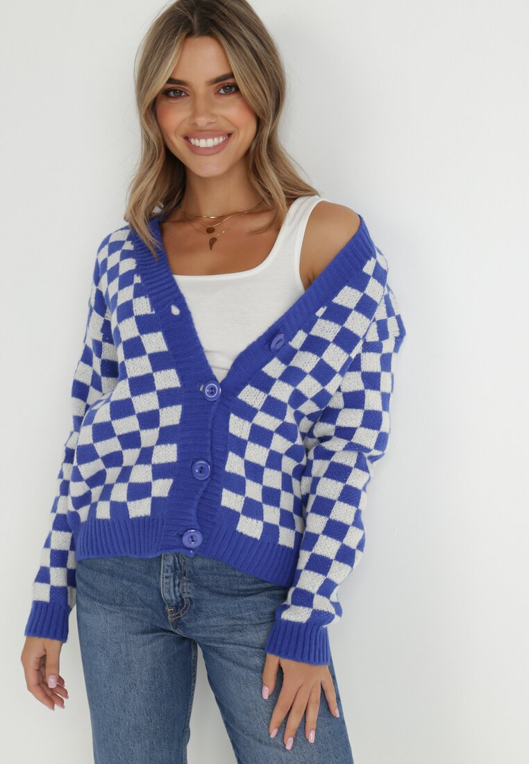 Cardigan Albastru
