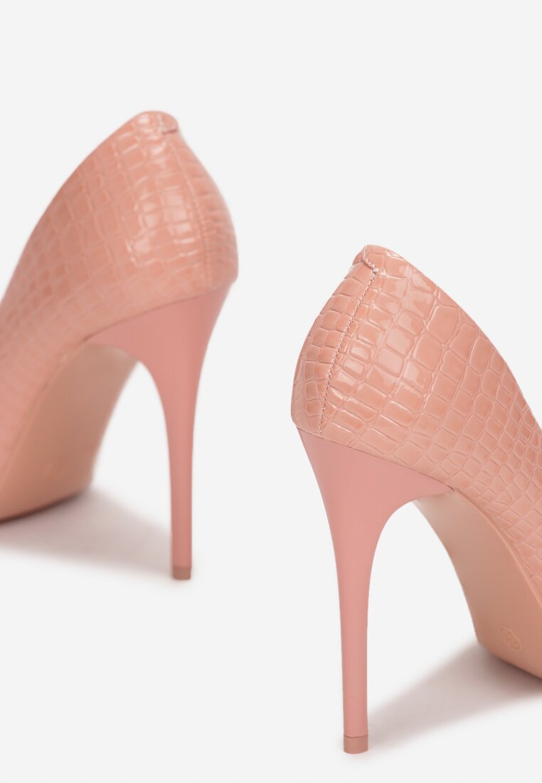 Pantofi stiletto Roz
