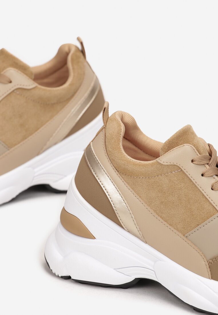 Brązowe Sneakersy Lalea