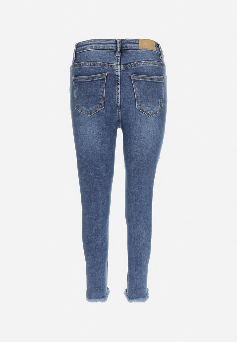 Niebieskie Jeansy Skinny Kadi