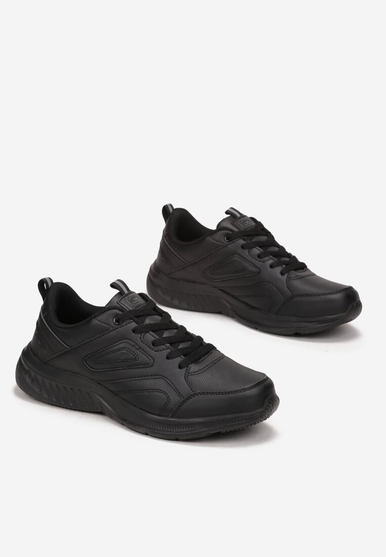 Czarne Buty Sportowe Phestreumea
