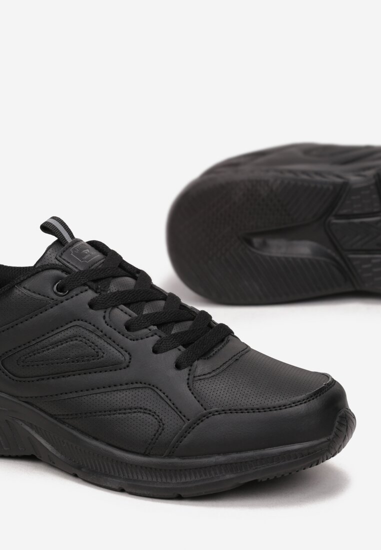 Czarne Buty Sportowe Phestreumea