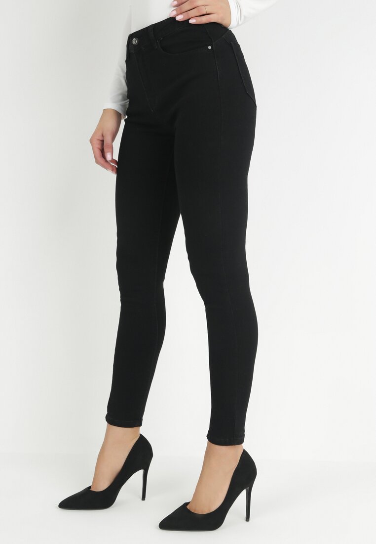 Czarne Jeansy Skinny Push Up Dave