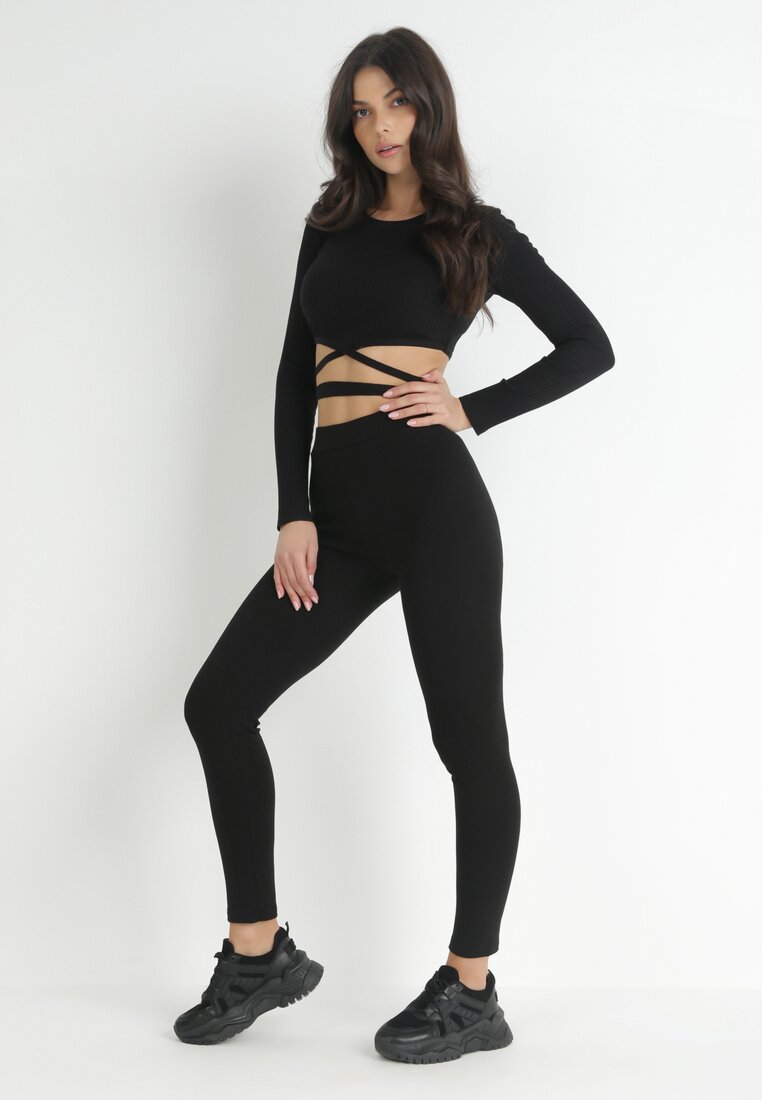 Fekete Leggings