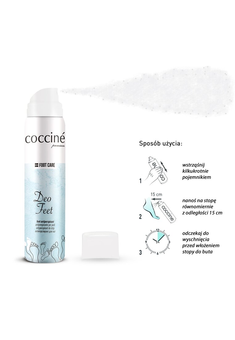 Antyperspiracyjny Dezodorant Do Stóp 100 ml