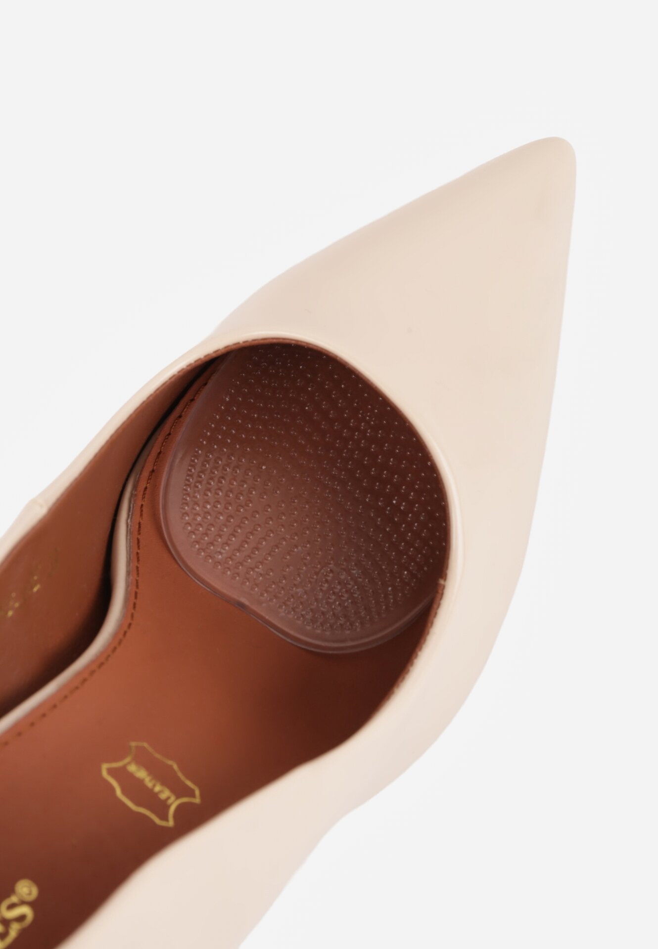 Żelowy Stoper Hamulec do Butów Ultracienki do Klapków i Sandałów na Obcasie