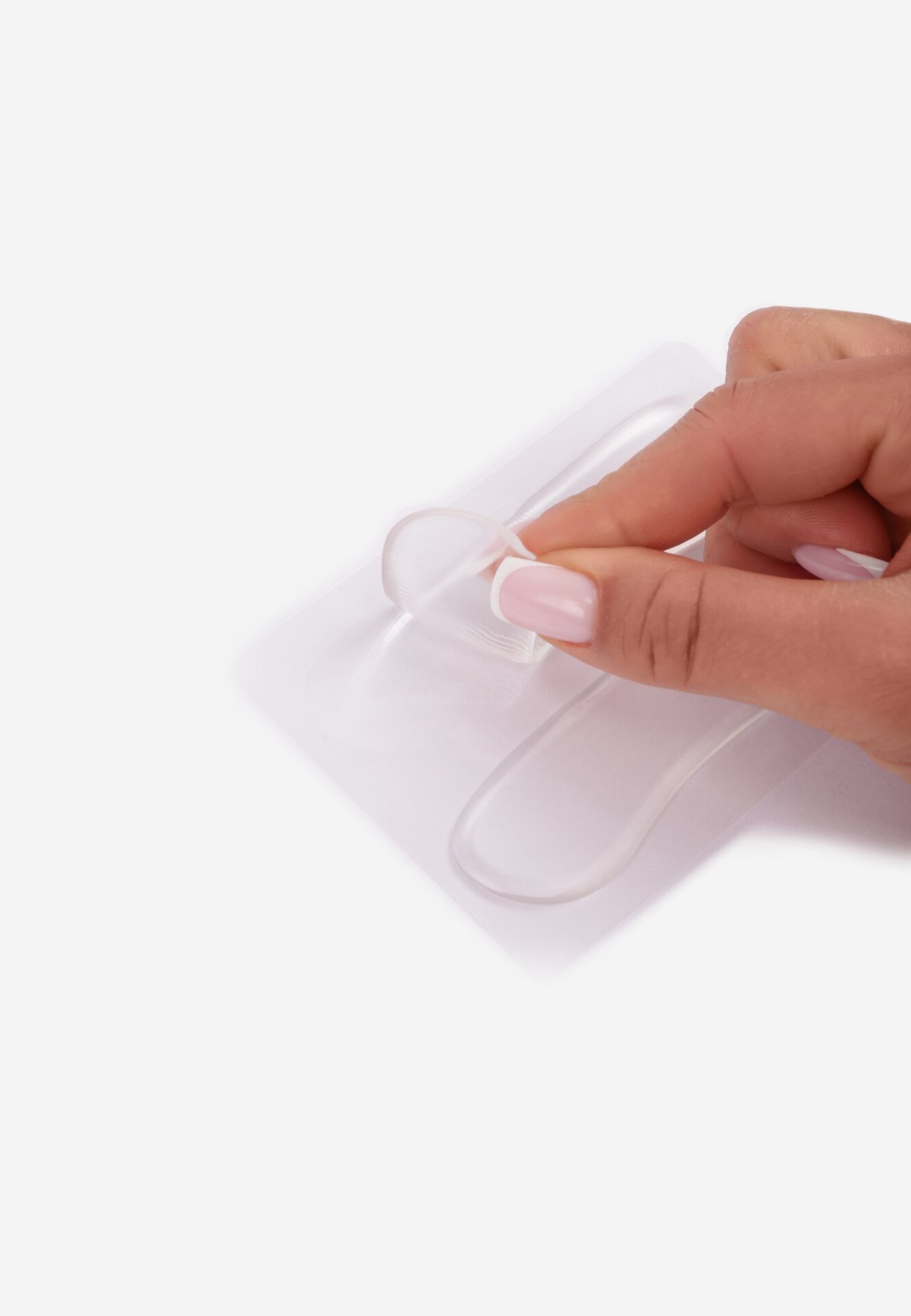 Transparentne Żelowe Zapiętki do Butów rozm. S-M