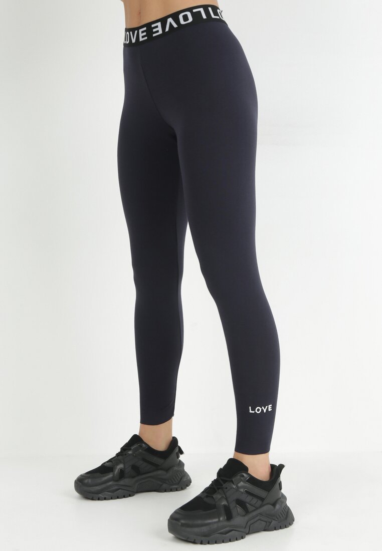 Tengerész kék Leggings