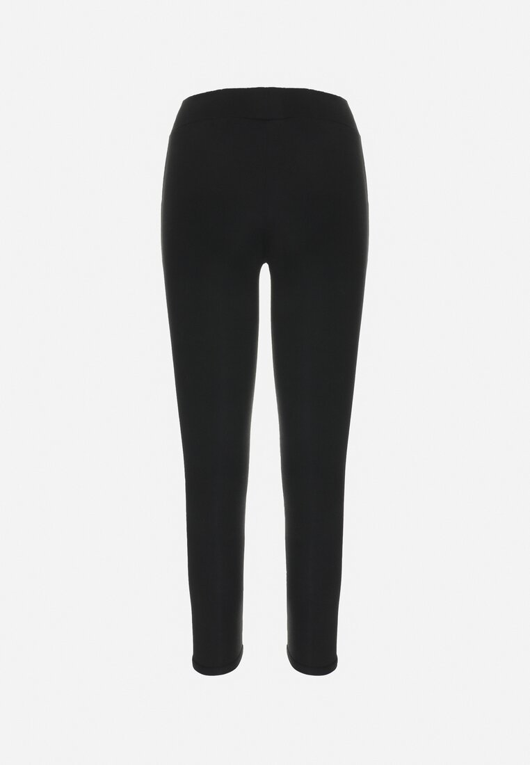Czarne Legginsy z Kieszeniami Mayfly