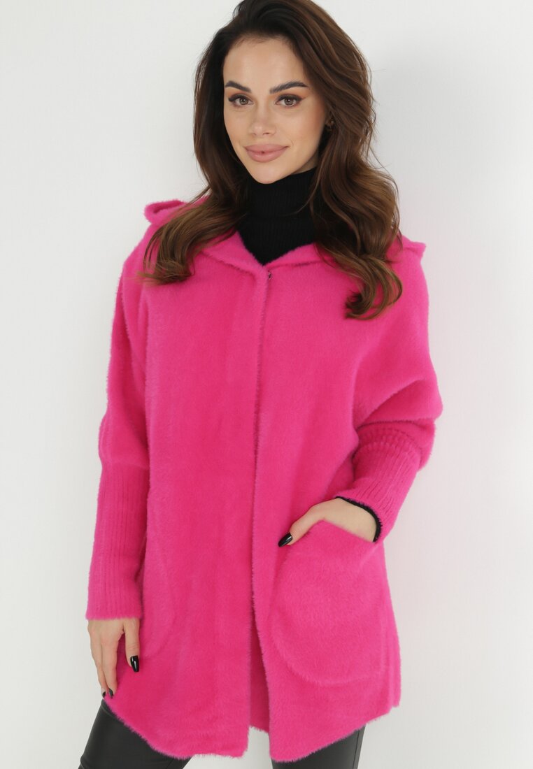 Cardigan Fucsia