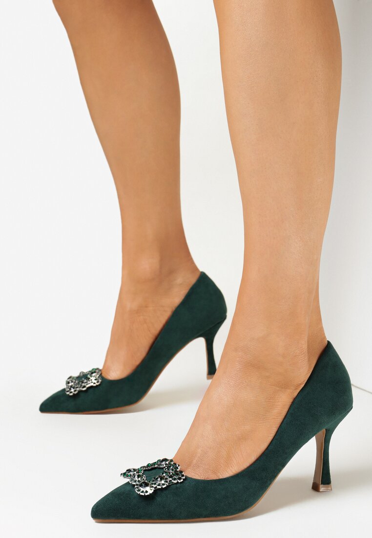 Zielone Szpilki Kasamene