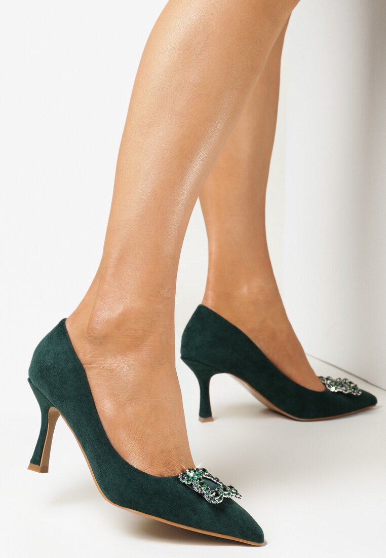 Zielone Szpilki Kasamene