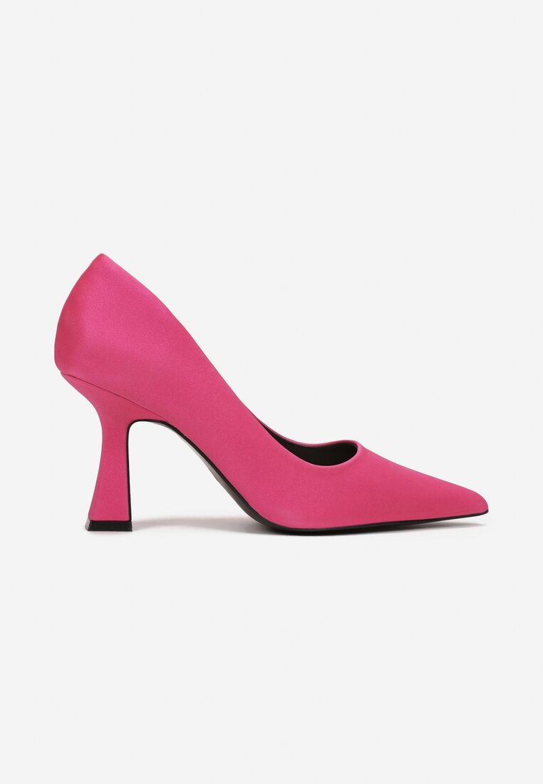 Pantofi cu toc Fucsia