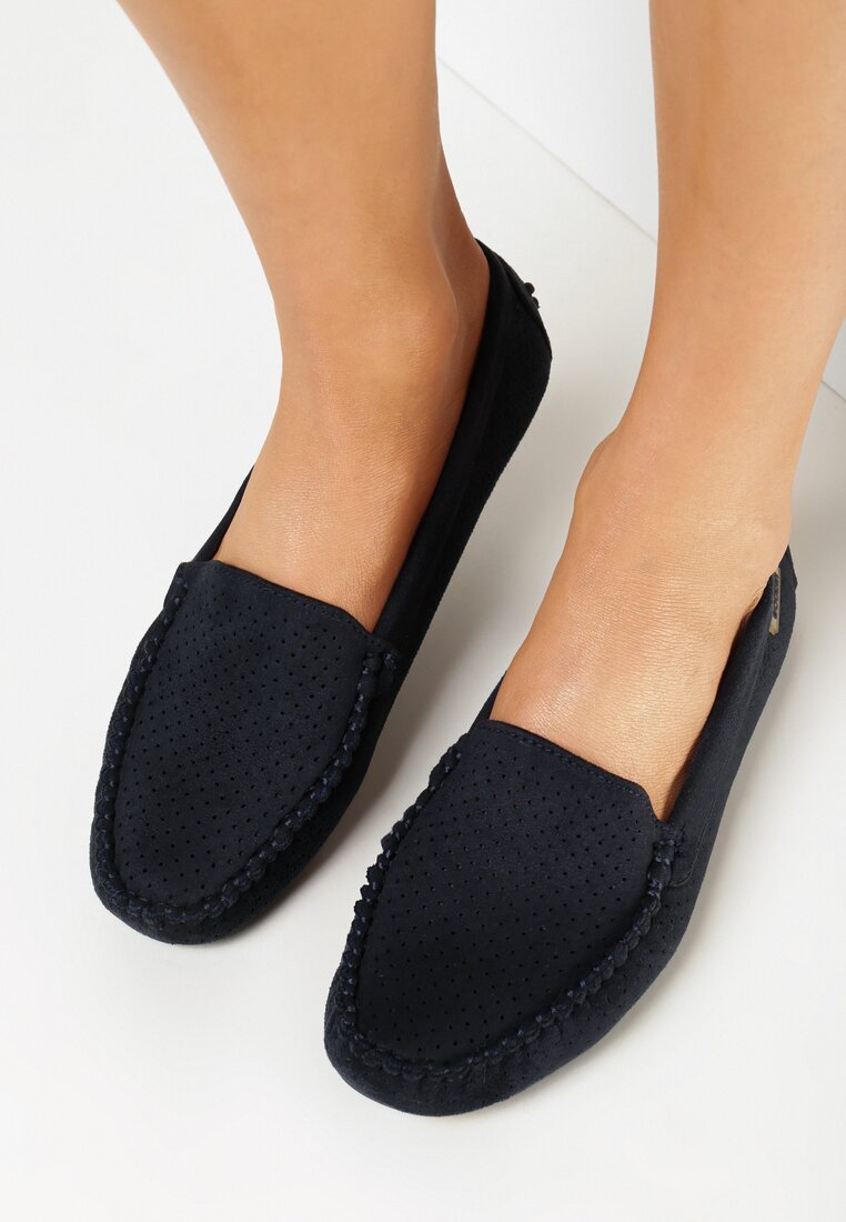 Mocasini Bleumarin