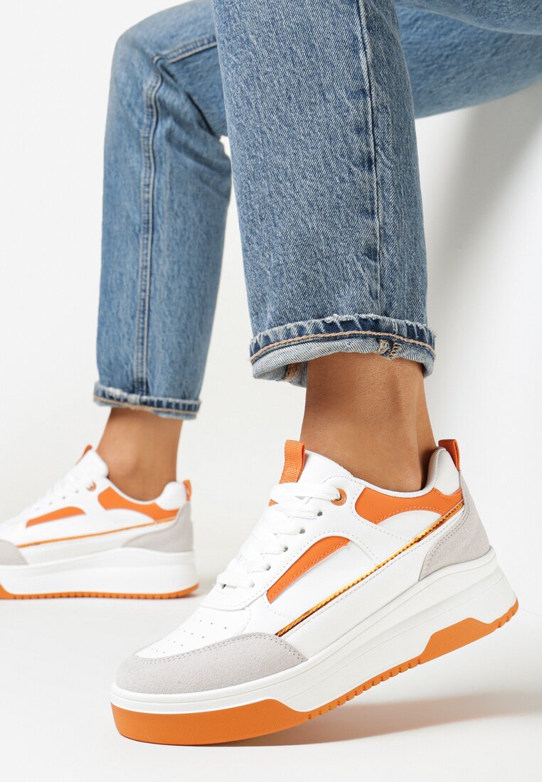 Sneakers Portocalii