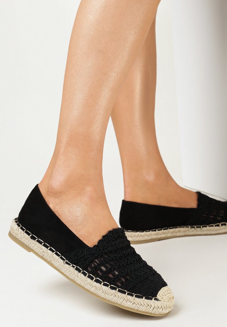 Espadrile Negre