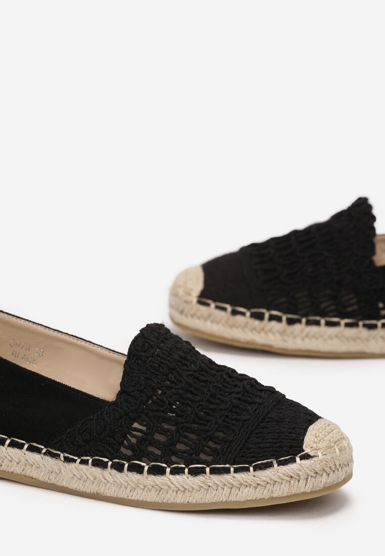 Espadrile Negre