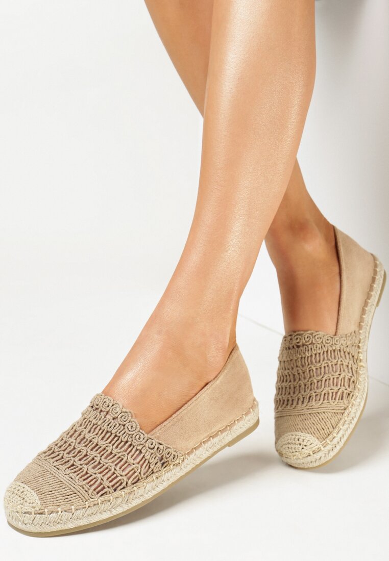 Espadrile Bej