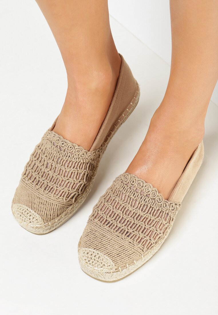 Espadrile Bej