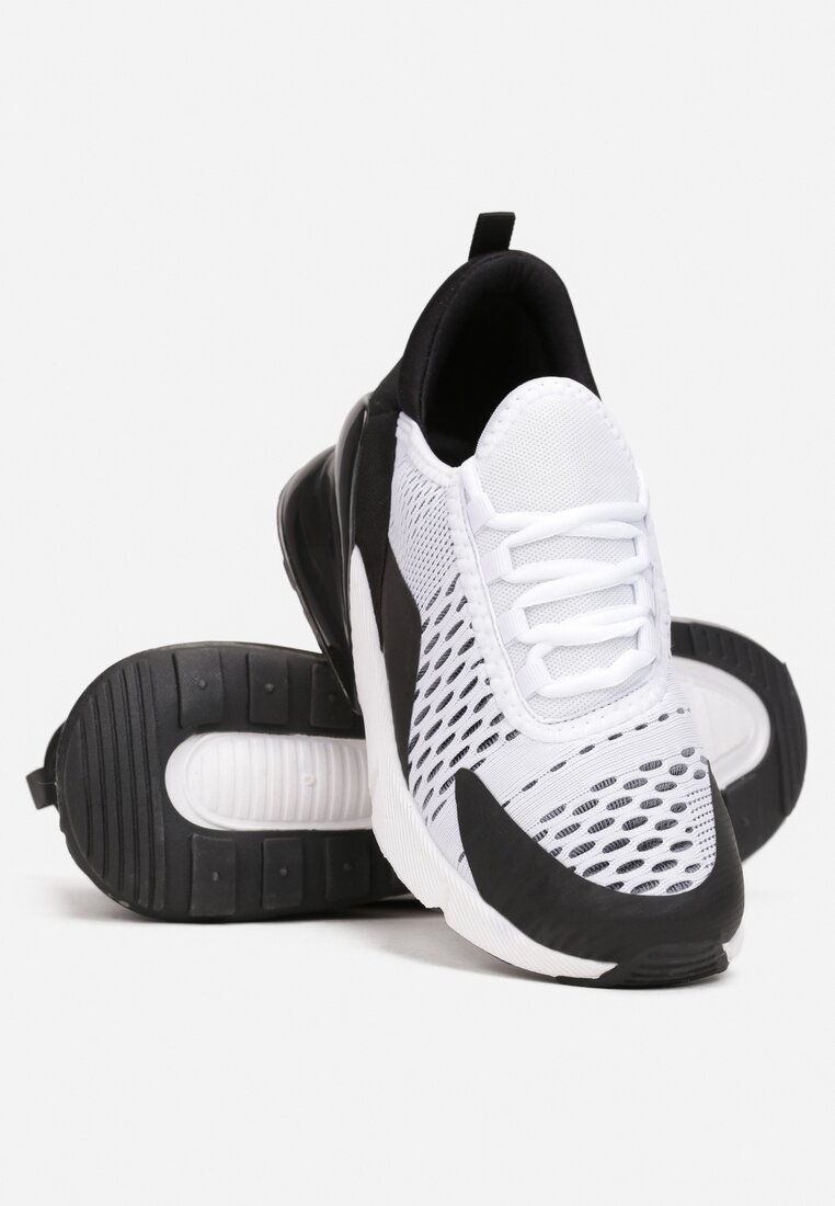 Sneakers Alb cu negru