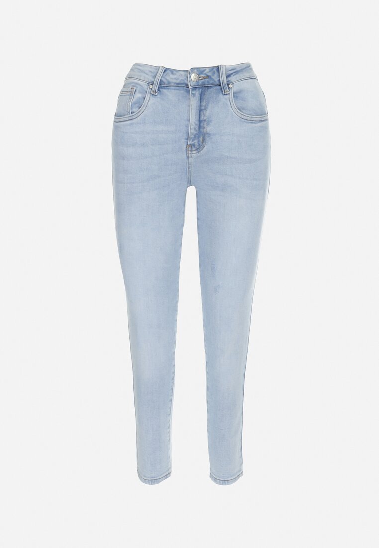 Jasnoniebieskie Jeansy Regular Hamie