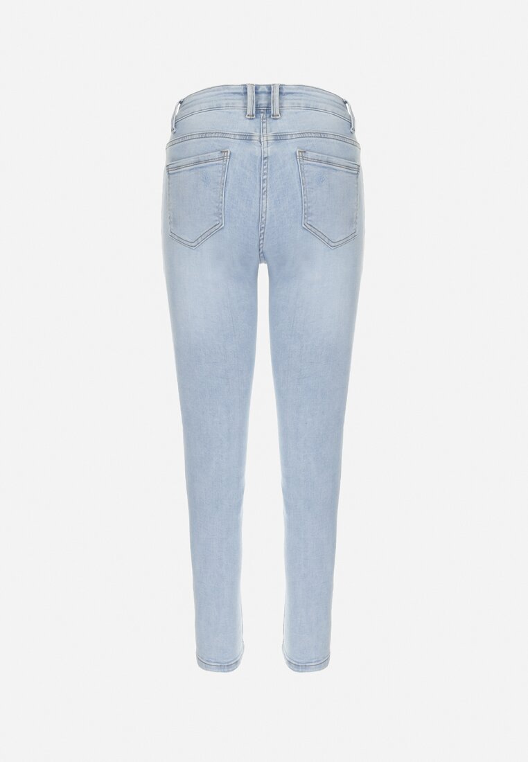 Jasnoniebieskie Jeansy Regular Hamie
