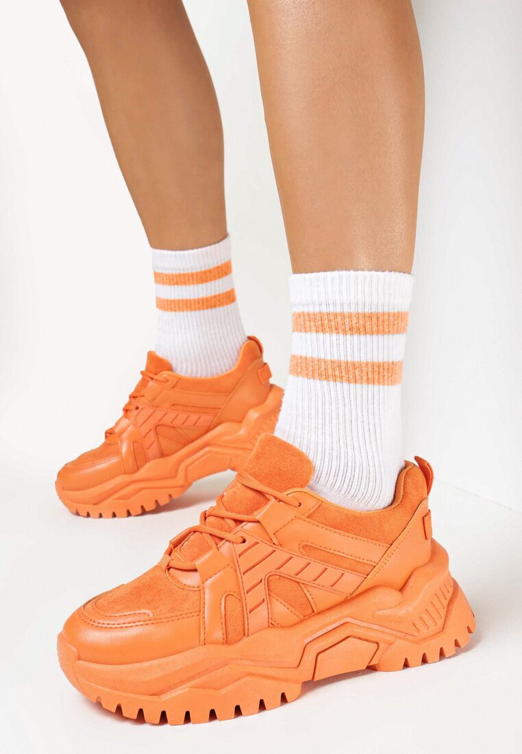 Sneakers Portocalii
