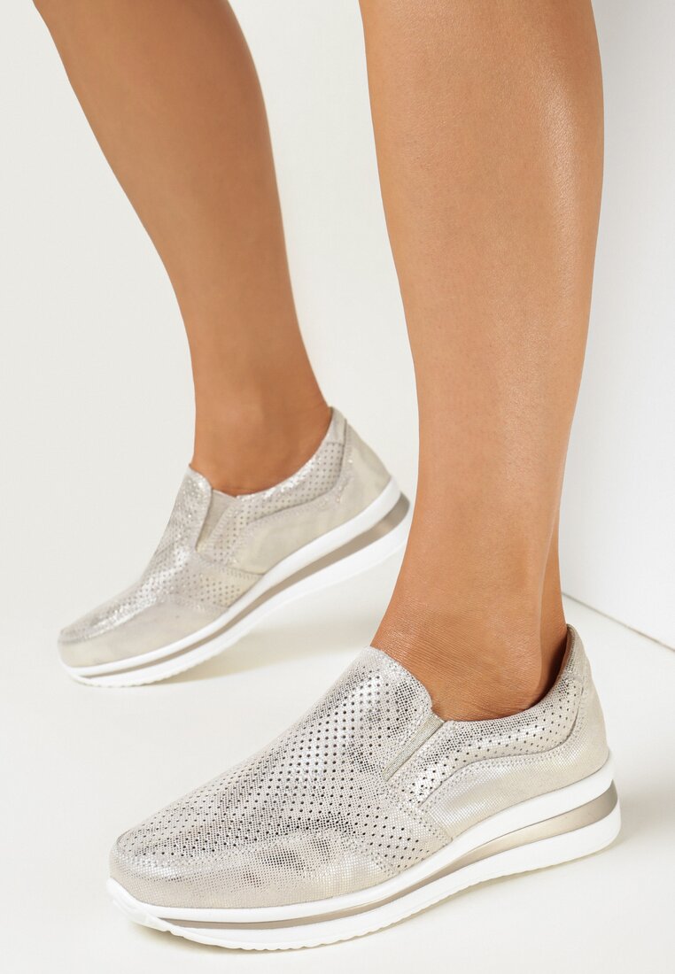 Pantofi casual Aurii