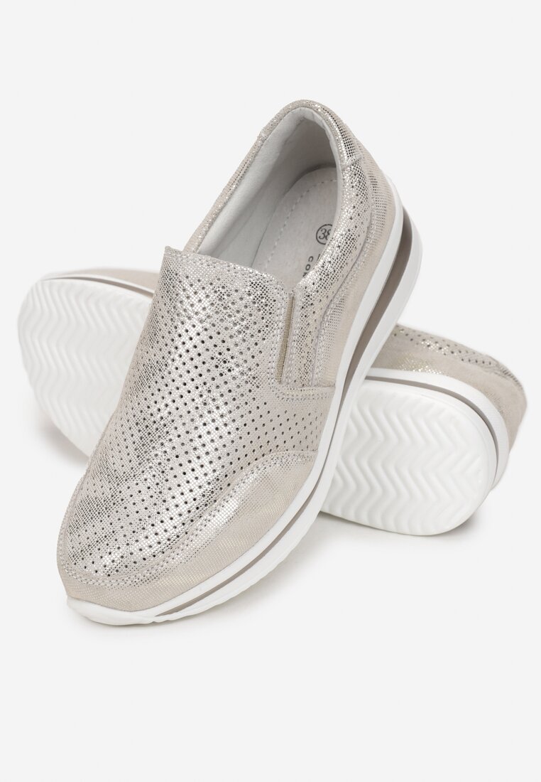 Pantofi casual Aurii