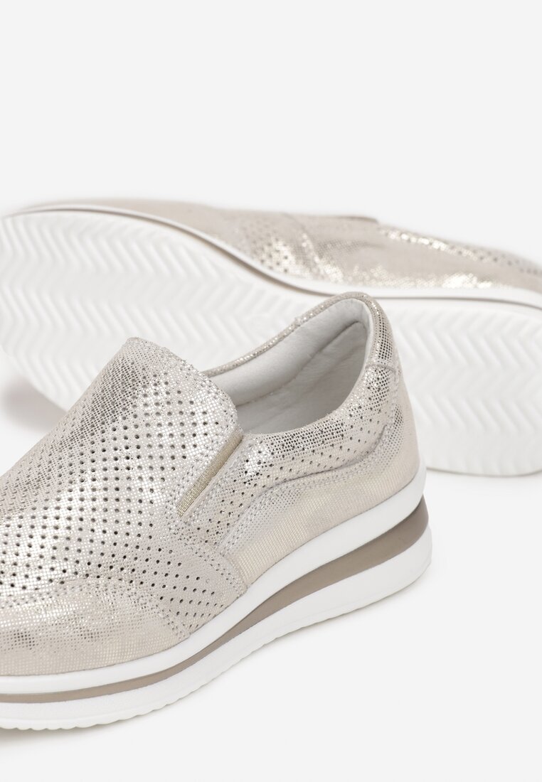 Pantofi casual Aurii