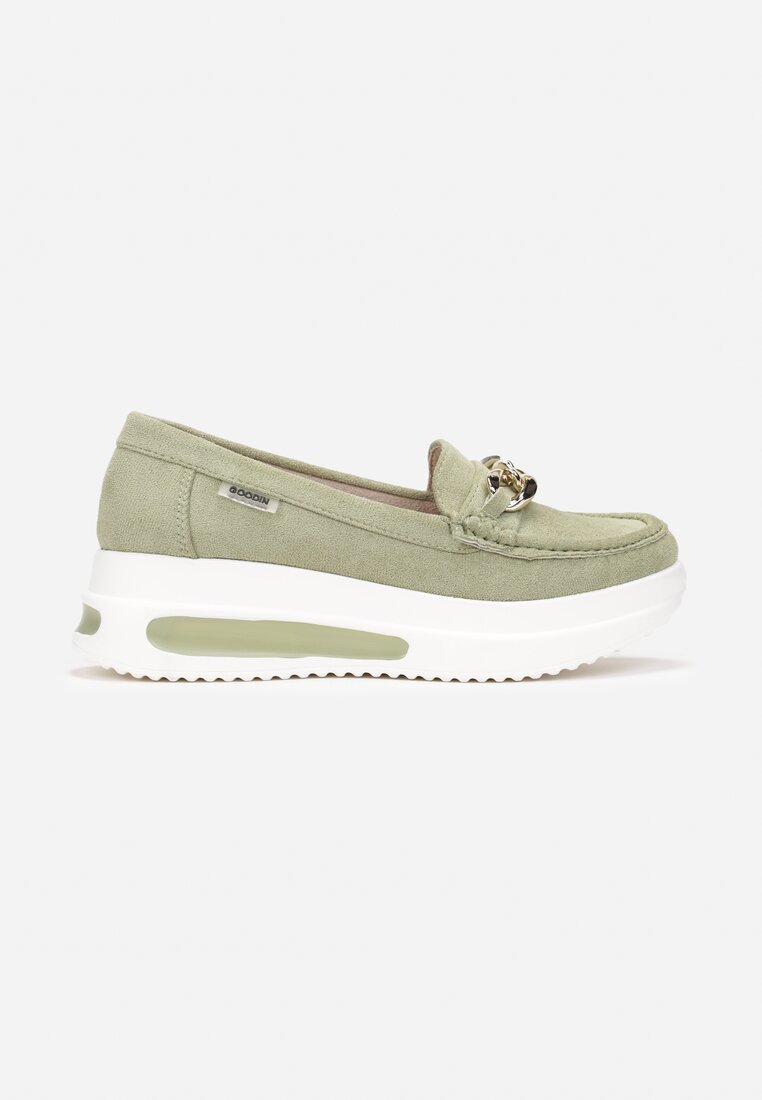 Mocasini Verde deschis