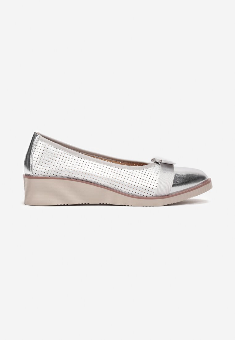 Pantofi casual Argintii