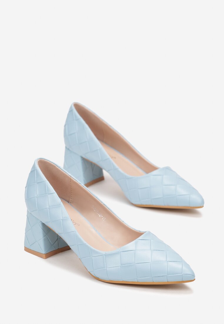 Pantofi cu toc Albaștri