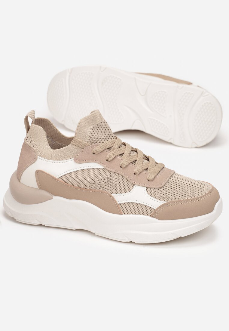 Sneakers Bej închis