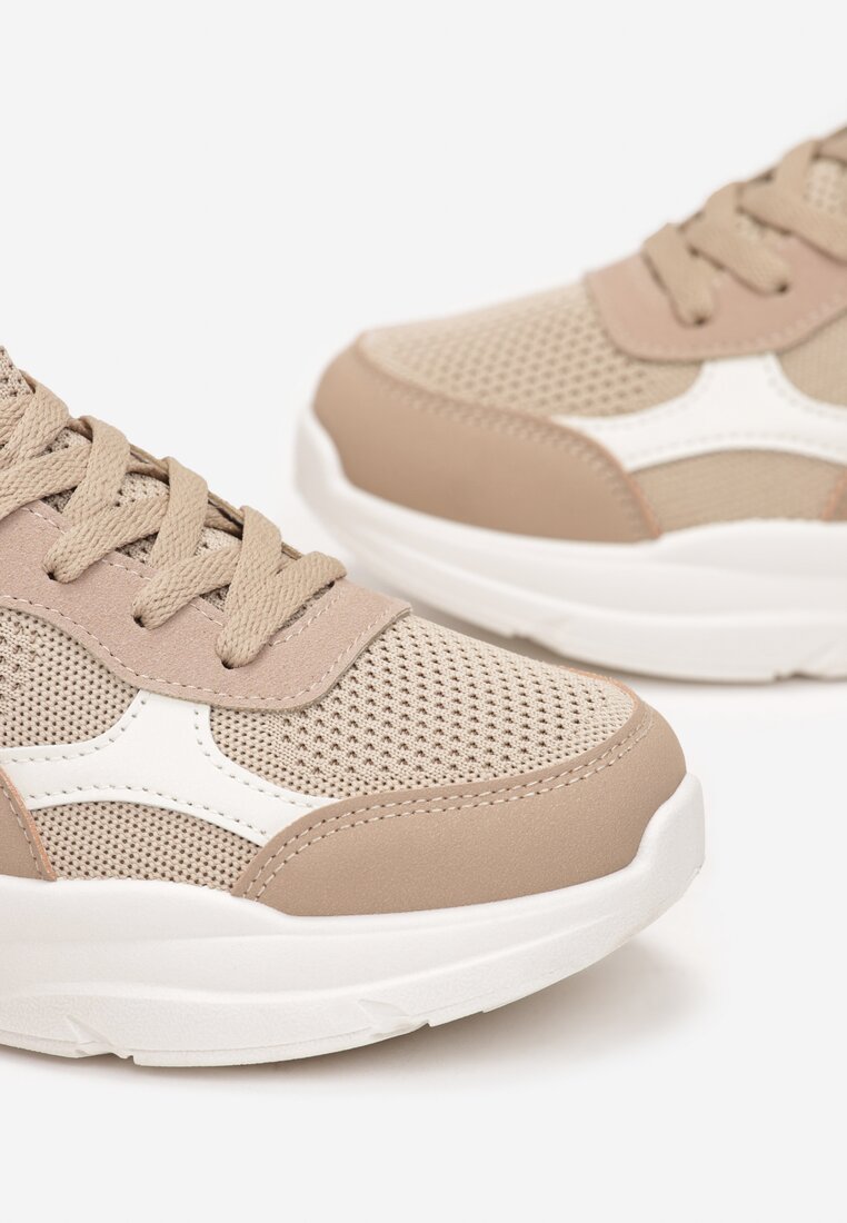 Sneakers Bej închis