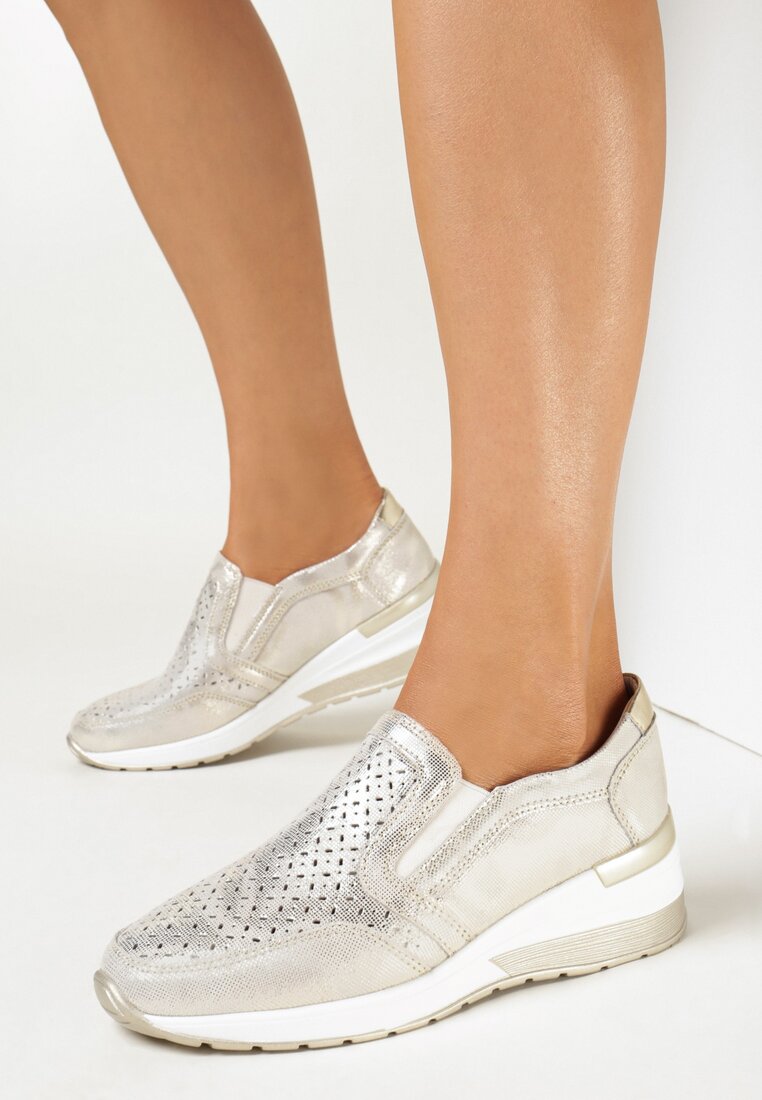 Pantofi casual Aurii